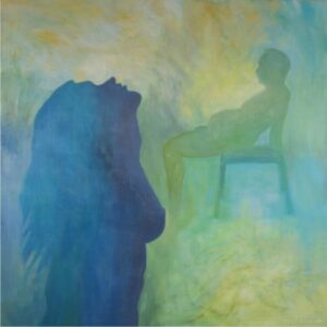 agnieszka targowska-autoportrait avec un homme-artiste-tarn